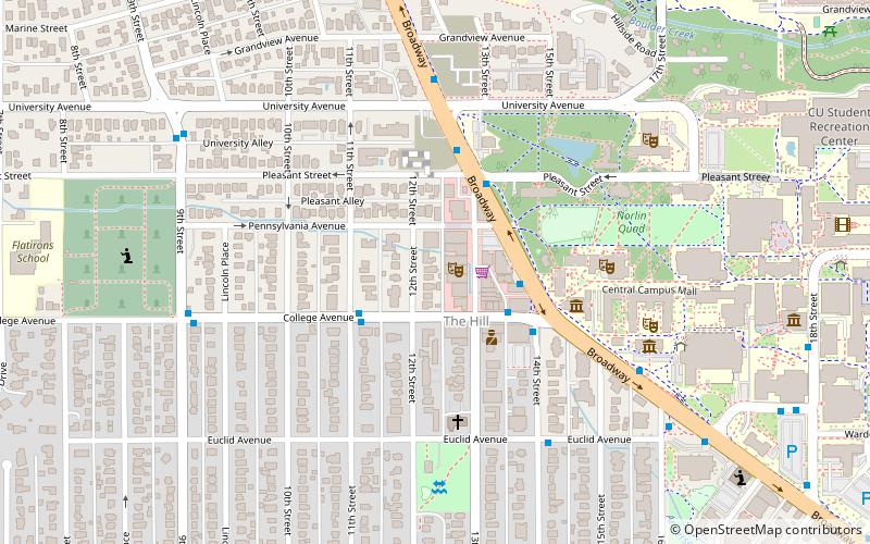 Fox Theatre location map