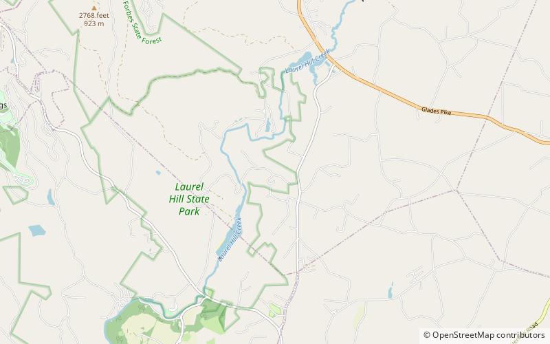 Laurel Hill State Park Complex location map
