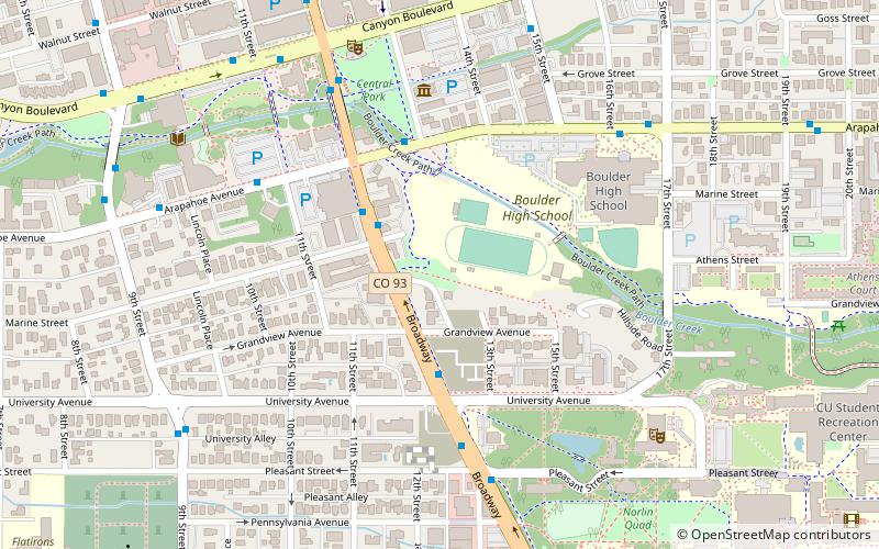 Andrews Arboretum location map