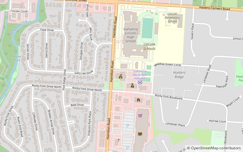 City Of Gahanna - City Hall location map