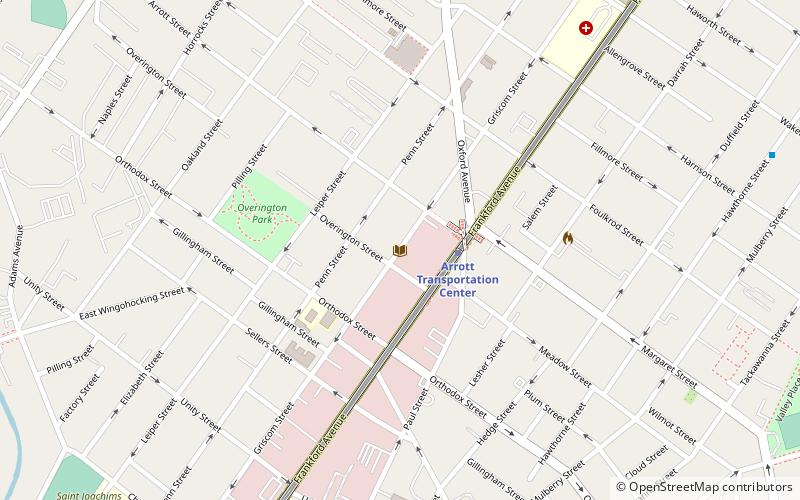 Frankford Branch location map