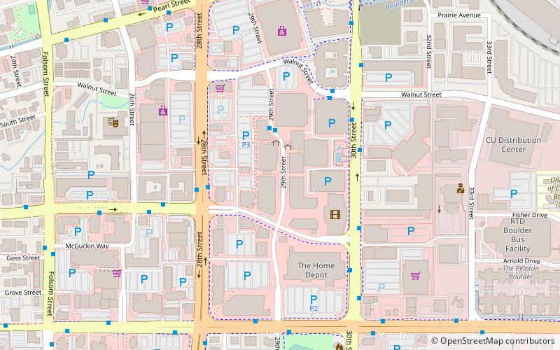 Twenty Ninth Street location map