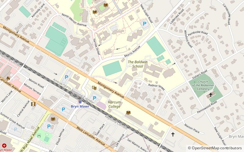 Baldwin School location map