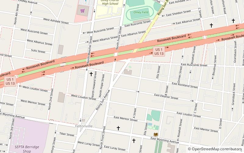 Feltonville School No. 2 location map