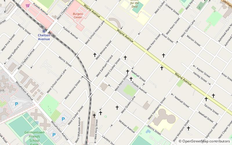 Thomas Meehan School location map