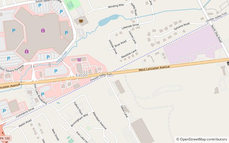 Exton Hotel location map