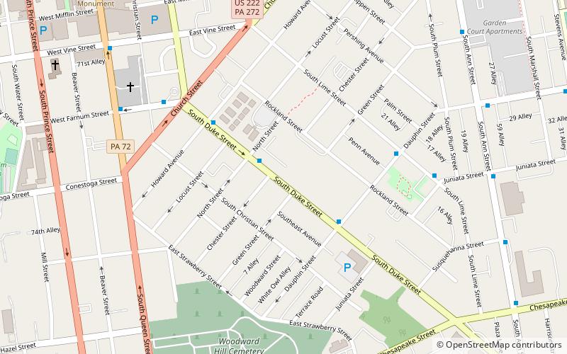 Central Market location map