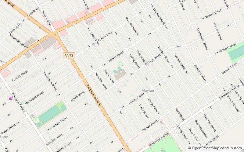 edwin forrest school philadelphia location map