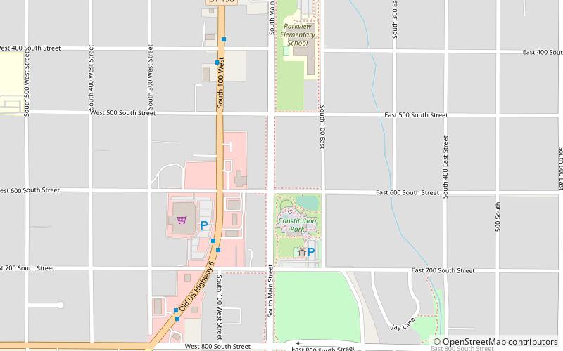 Payson Presbyterian Church location map