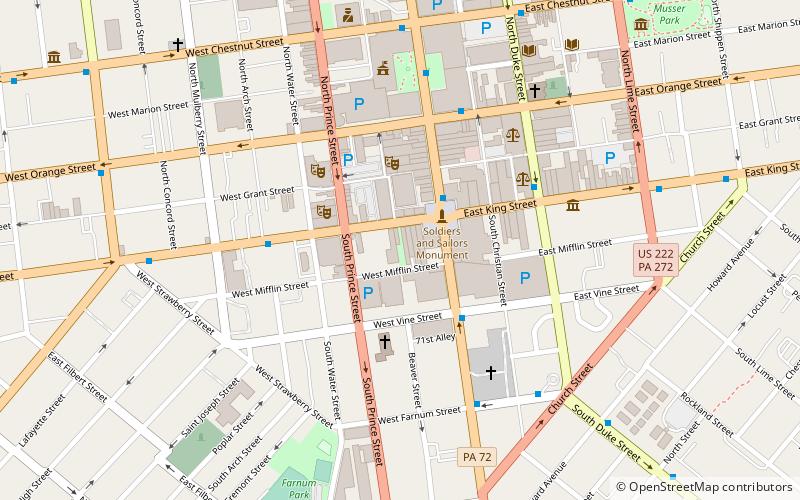 Steinman Hardware Store location map