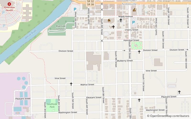 Noblesville Milling Company Mill location map