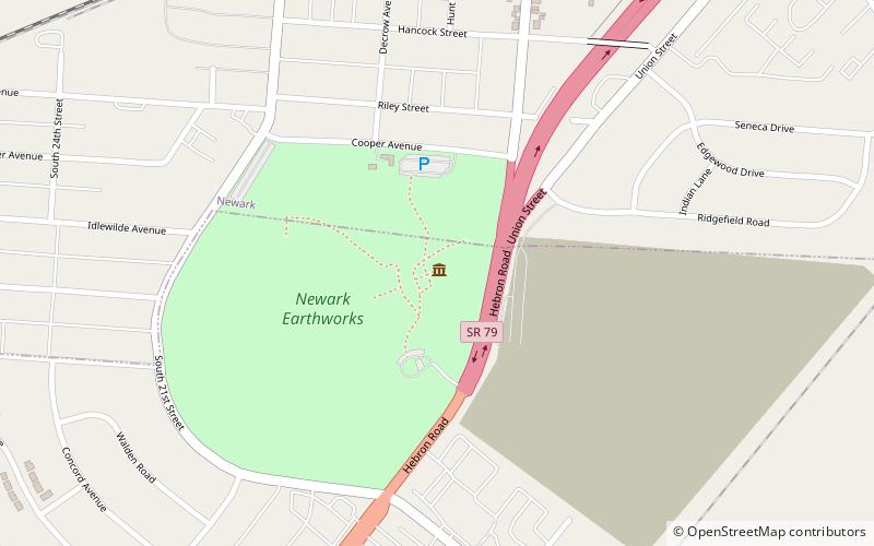 Terrassements de Newark location map