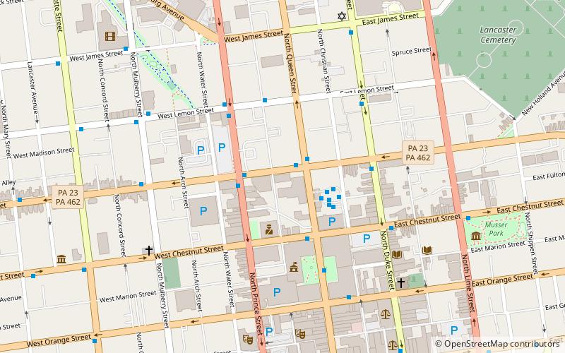 Annex 24 Gallery location map