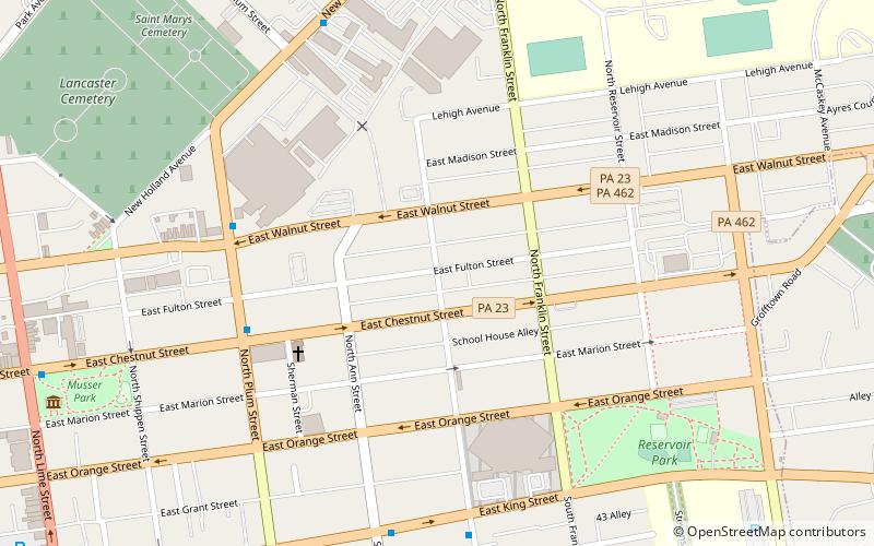 Teller Brothers–Reed Tobacco Historic District location map