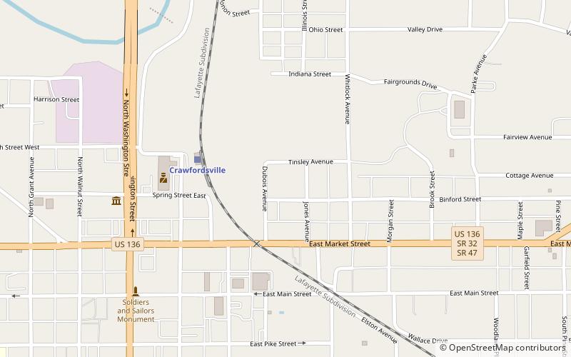Culver Union Hospital location map