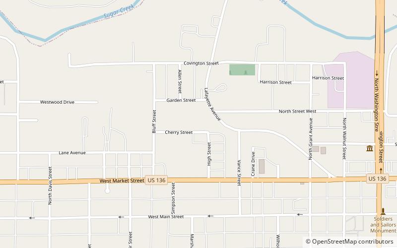 McClelland-Layne House location map