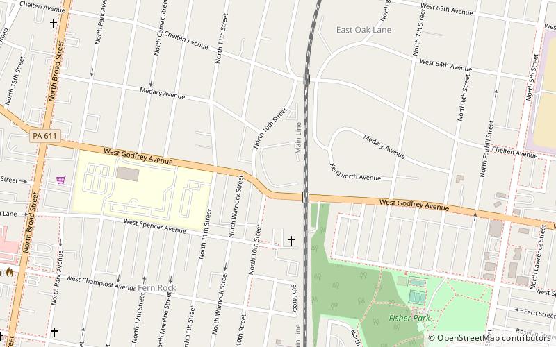 Upsala Mansion location map