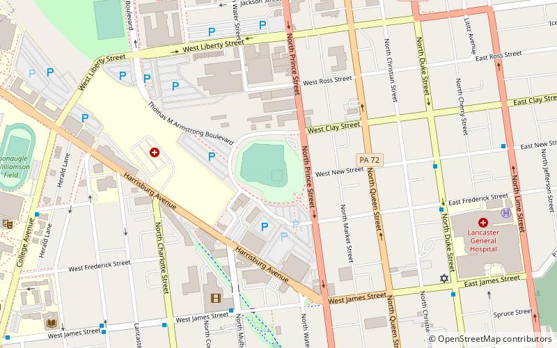 Estadio Clipper Magazine location map