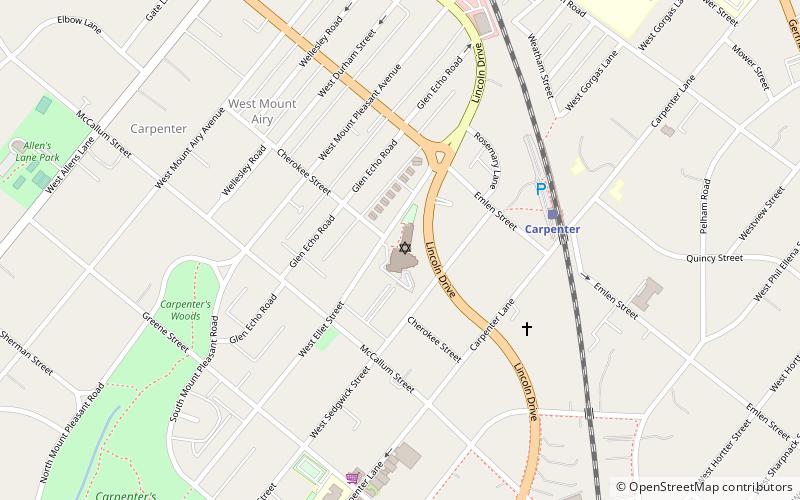 dorshei derekh philadelphie location map