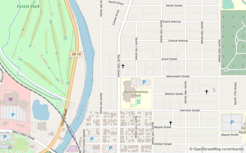 Cole-Evans House location map