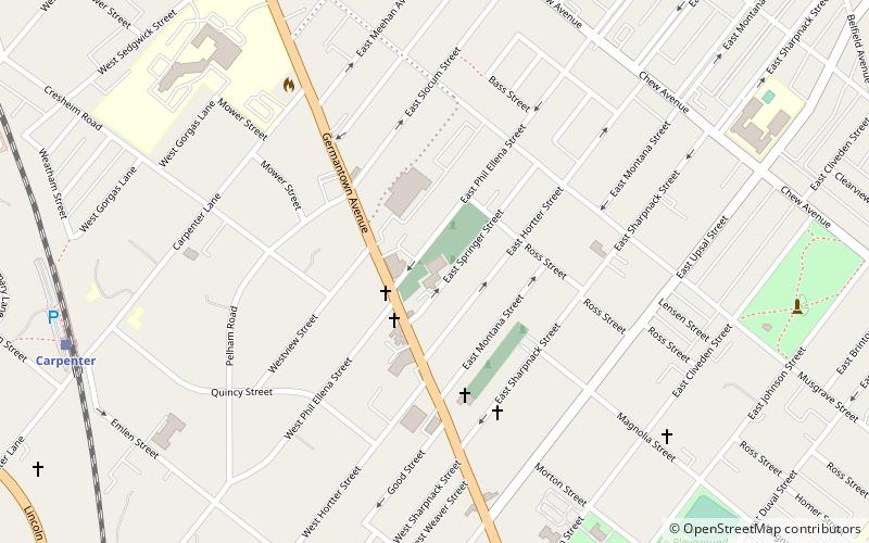 St. Michael's Evangelical Lutheran Church location map