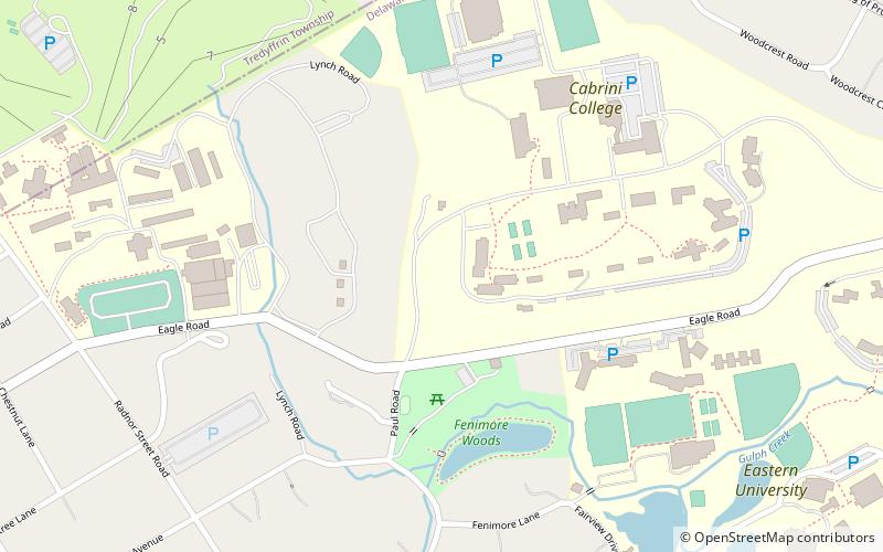 Woodcrest location map