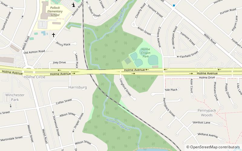 Greenbelt Knoll location map