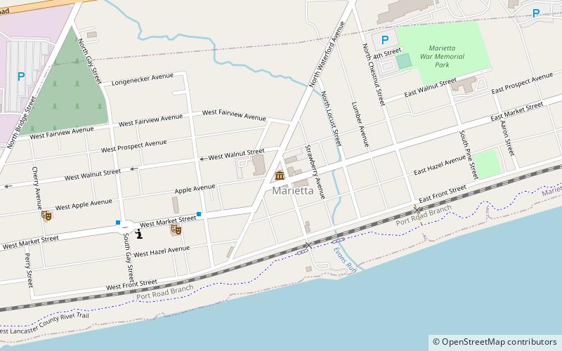 Marietta Restoration Associates location map