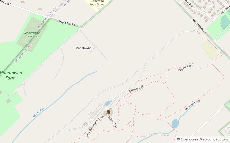 Upper Roxborough Historic District location map