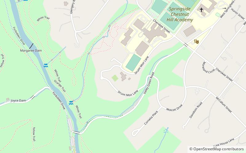 Druim Moir location map