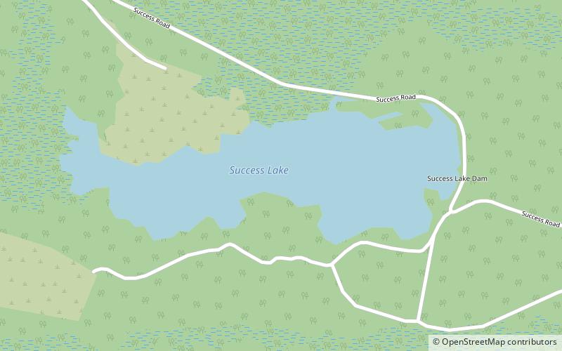 Success Lake location map