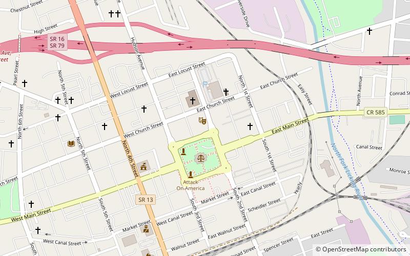 Midland Theatre location map