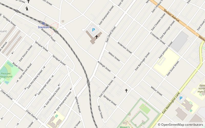beggarstown philadelphie location map