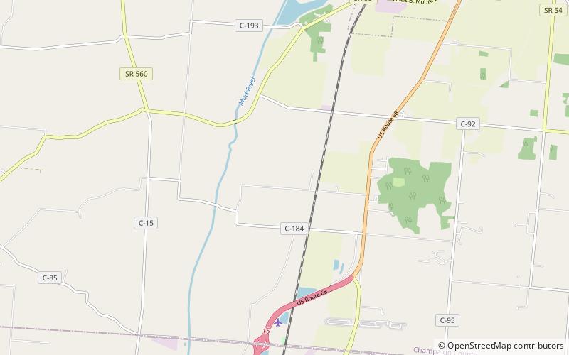 Cedar Bog location map