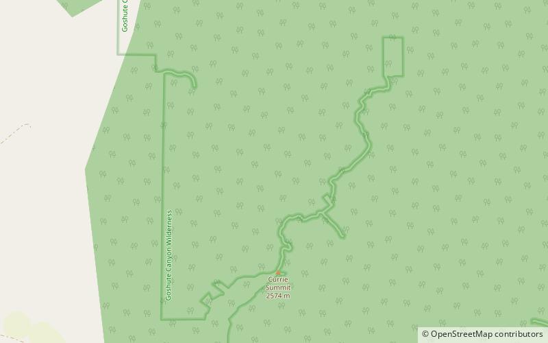 Cherry Creek Range location map