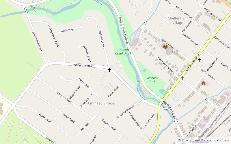 Ashmead Village location map