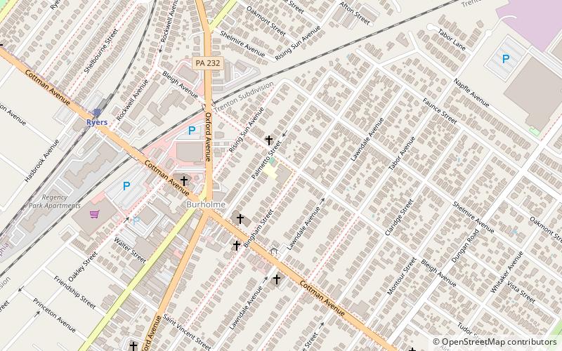 Kennedy Crossan School location map