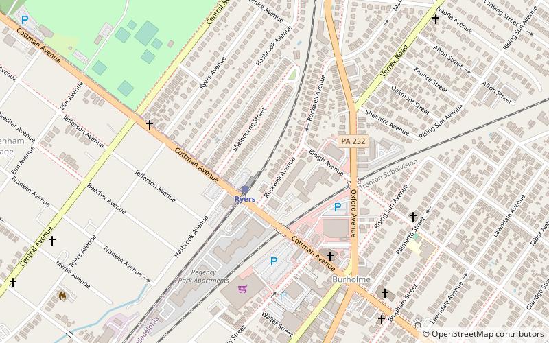ryers philadelphia location map