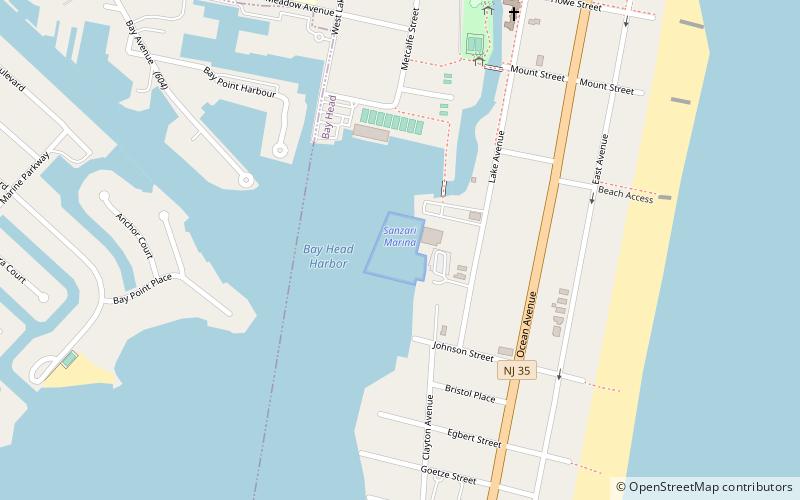Sanzari Marina location map