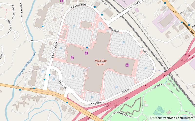 Park City Center location map