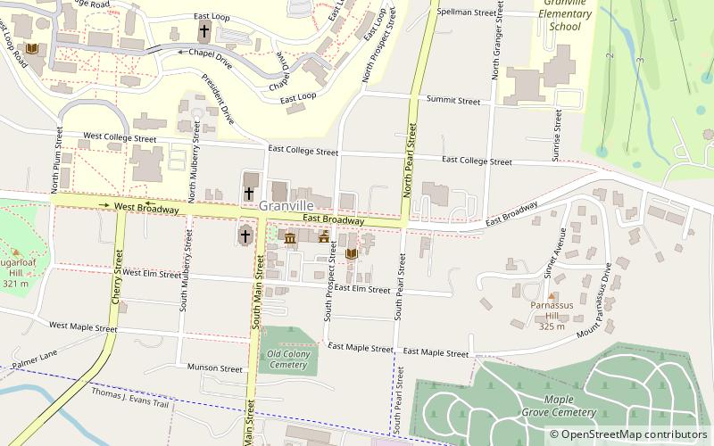 Avery–Hunter House location map