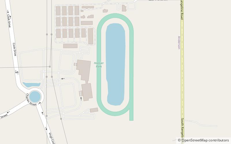 hoosier park anderson location map