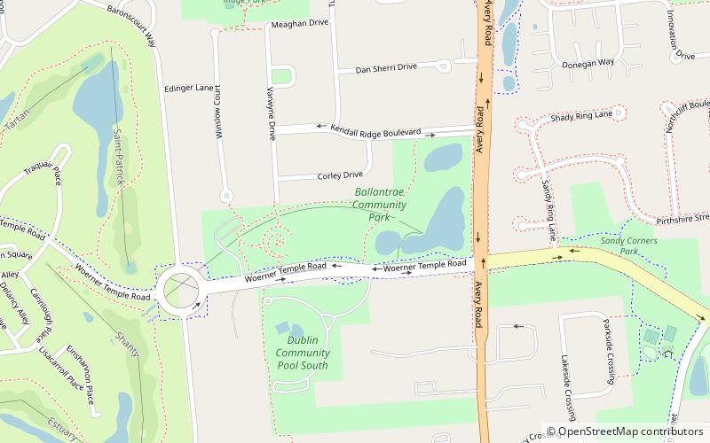 ballantrae community park dublin location map