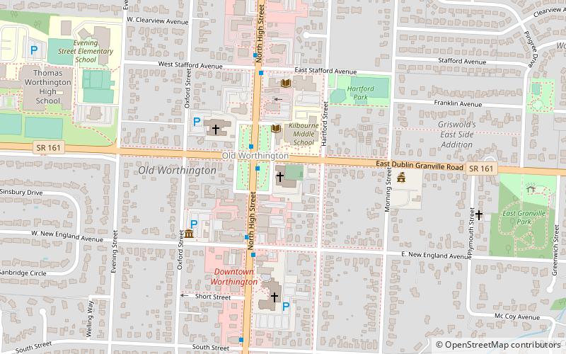 St. John's Episcopal Church location map