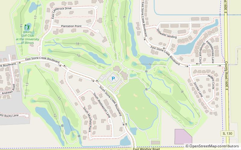 Stone Creek Golf Club location map