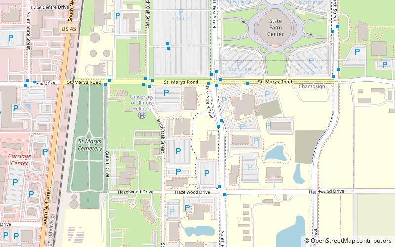 university of illinois research park champaign location map