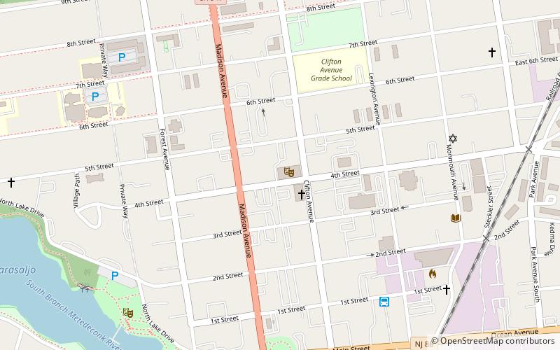Strand Theater location map