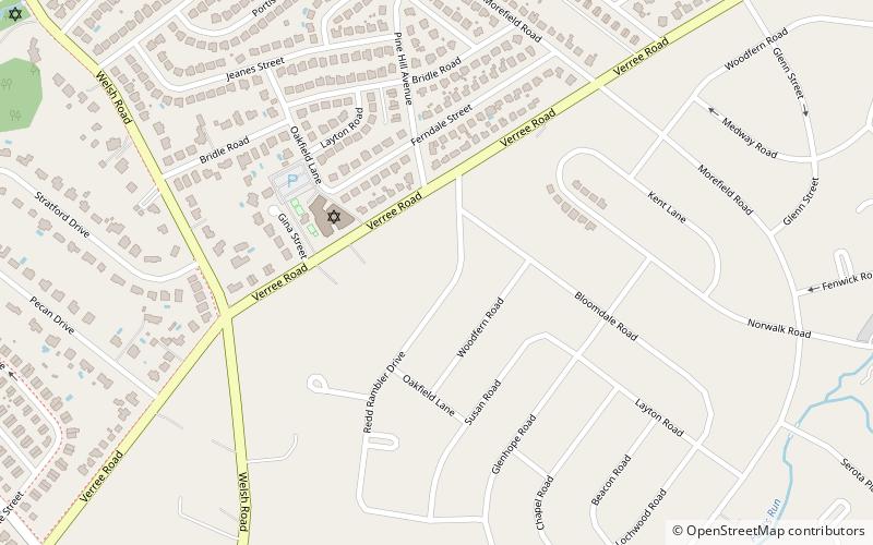 Bustleton location map
