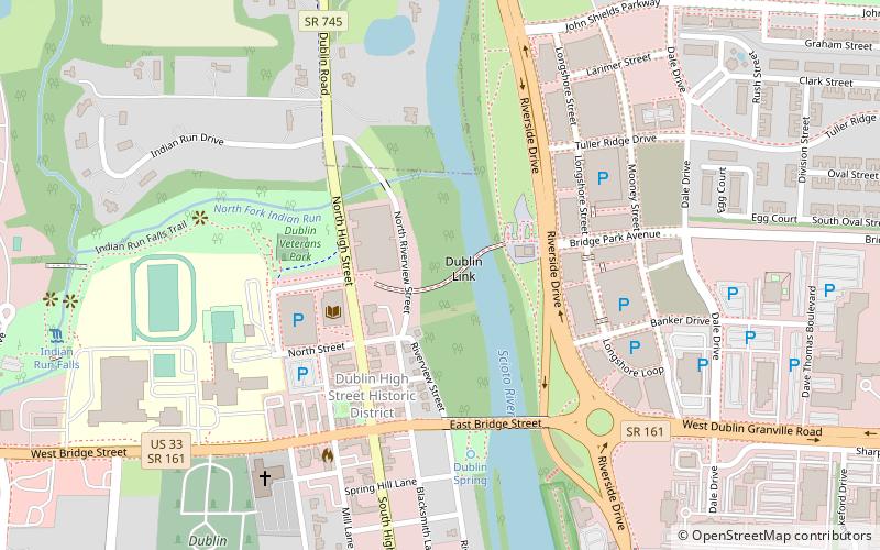 Dublin Link location map