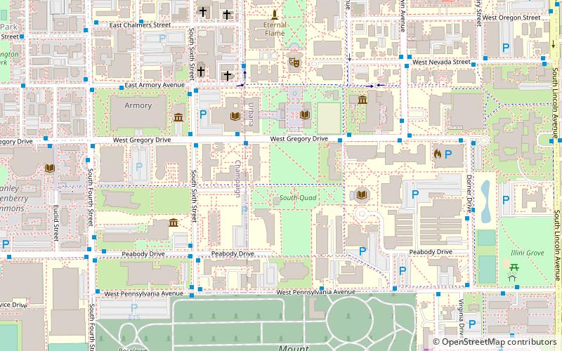 McFarland Carillon location map